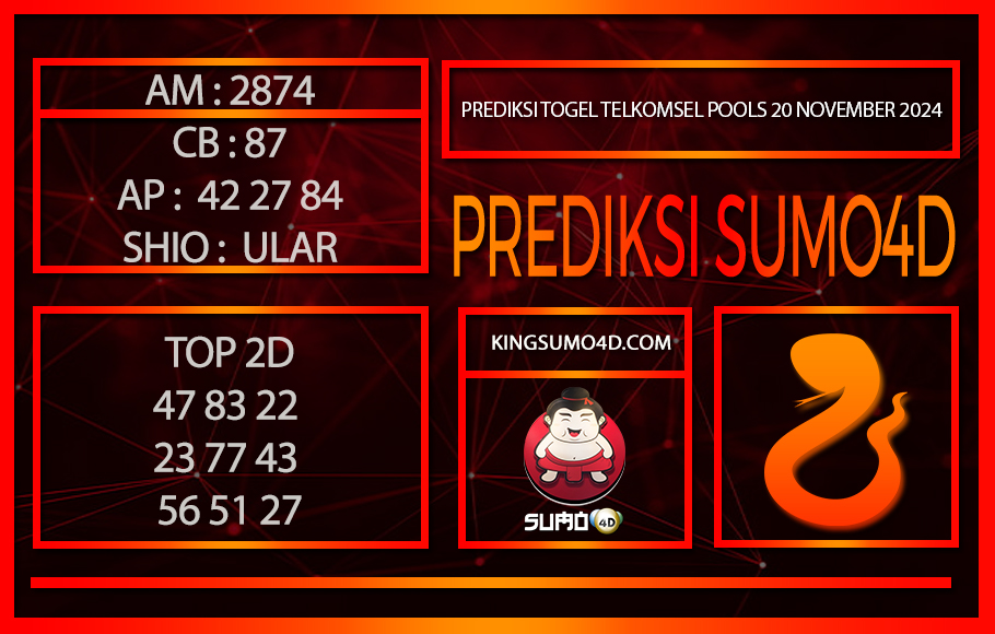 PREDIKSI TOGEL TELKOMSEL POOLS/20/NOVEMBER/2024